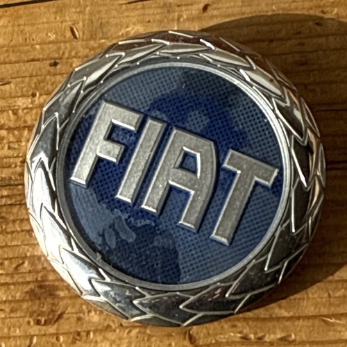 Fiat emblem blau - fiat, kunststoff