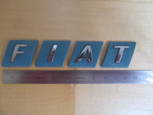 Fiat embleme teilig - fiat, für