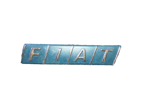 Emblem badge fiat plastik - emblem,