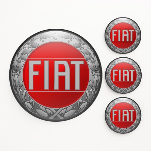 Fiat nabendeckel aufkleber - fiat,
